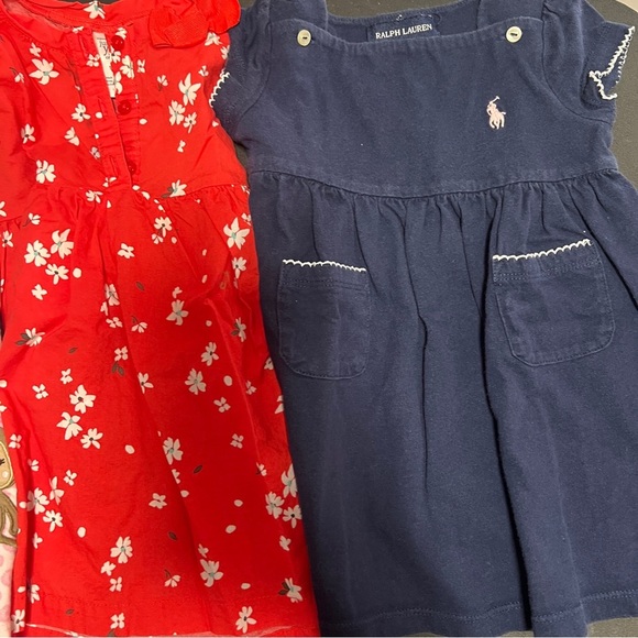 Toddler Girl Bundle of (11) Variety Brands Ralph Lauren, Carters, Etc One Piece - Picture 7 of 13